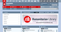 Desktop Screenshot of humanitarianlibrary.org